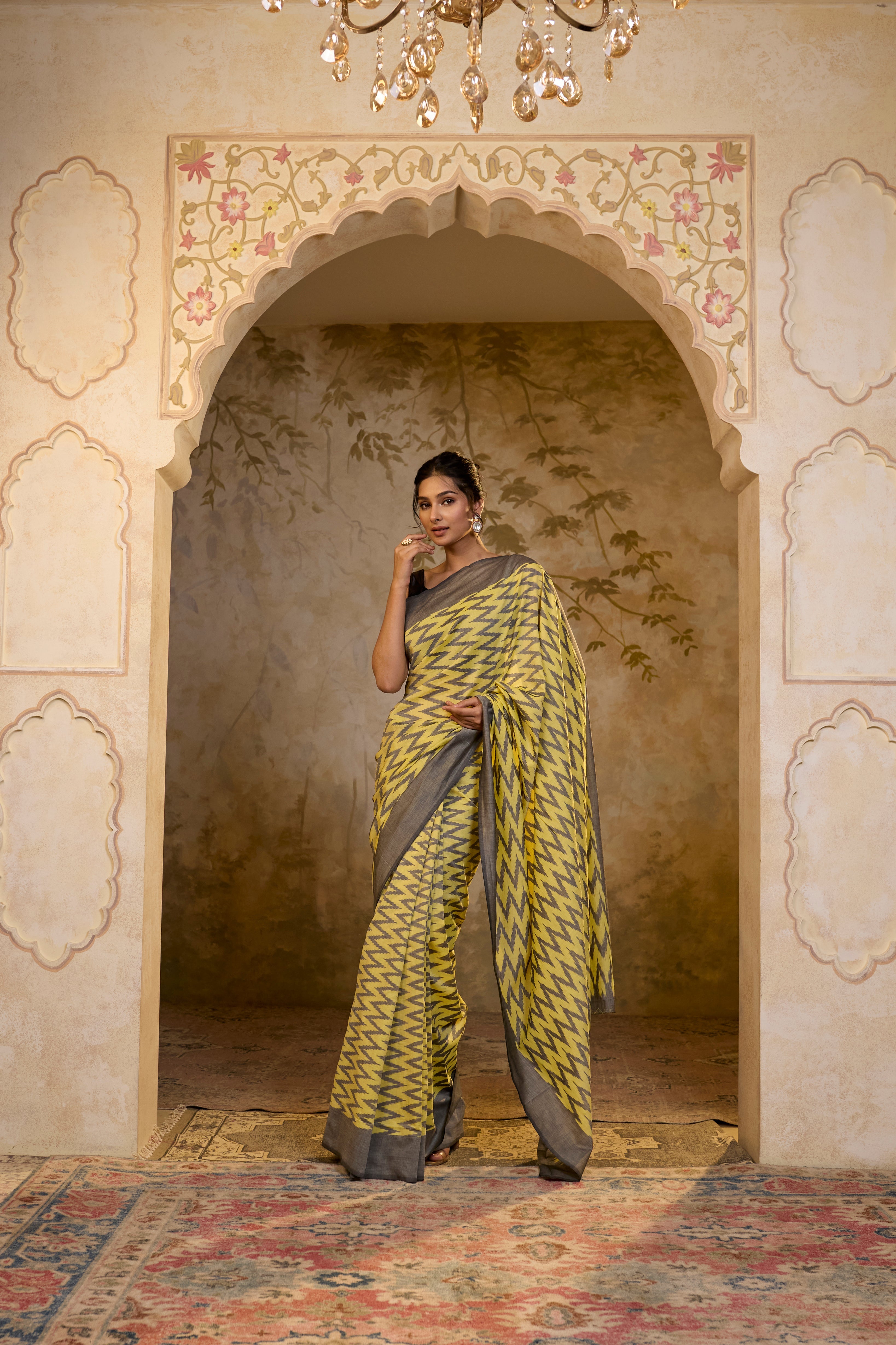 Green Saree_4